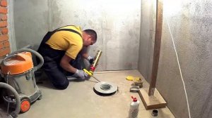 Установка трапа VIEGA .