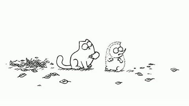 Le chat de Simon et le hérisson смотреть онлайн