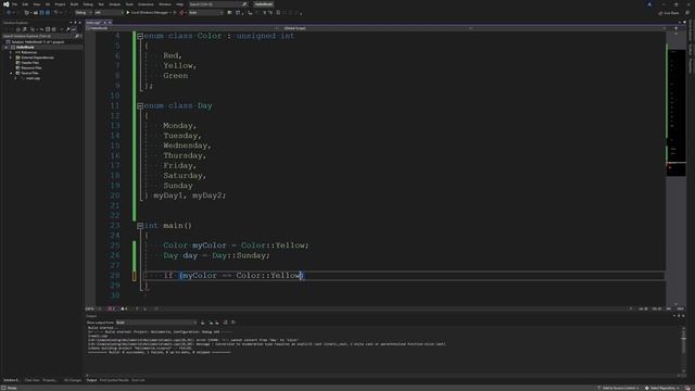 C++ с нуля | 16 | enum смотреть онлайн