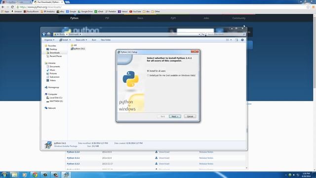 Python Programming Tutorial 1- Installing Python смотреть онлайн