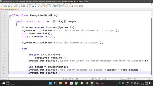 Java Program to Solve Exception Handling #java #javainstallation #moreviews2022 #moresubscriber2022 смотреть онлайн