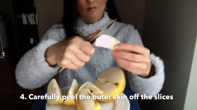 How to Cut and Peel a Korean Pear смотреть онлайн