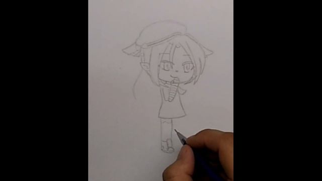 How to draw Gachalife character КАК НАРИСОВАТЬ ОС //character // gacha // гача смотреть онлайн