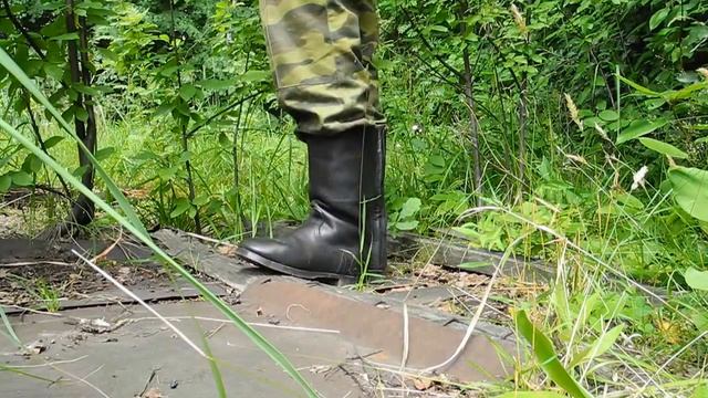 Яловые сапоги морпеха СССР / Russian USSR army boots смотреть онлайн