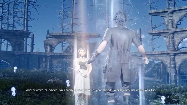 Final fantasy Crossover Terra wars Noctis and Sarah good bye Cutscene смотреть онлайн