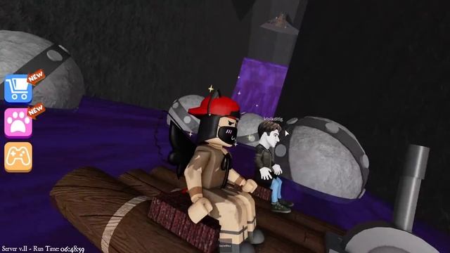 Побег из ЗАМКА с ПРИЗРАКАМИ! Машка Убивашка и Панда в ОББИ – Escape The Castle Of Robloxia Obby смотреть онлайн
