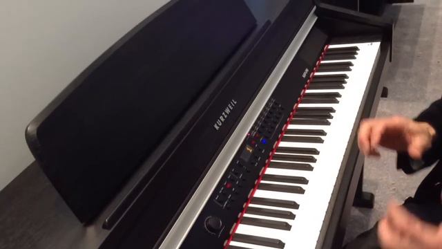 Kraft Music - Kurzweil MP-20 Digital Piano Demo at NAMM 2013 смотреть онлайн