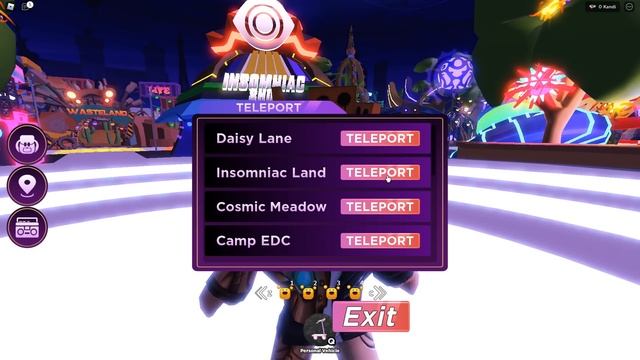 How to get ALL ITEMS in INSOMNIAC WORLD PARTY EVENT!! (Roblox EDC Las Vegas 2021 Event) смотреть онлайн