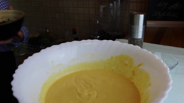 ФРИТАТА из ШПИНАТА под соусом. Веганский рецепт. смотреть онлайн