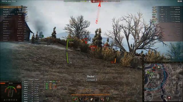 World of Tanks 9.15 Tier 7 British Tank Destroyer AT-15A - Ace Tanker Steel Wall смотреть онлайн