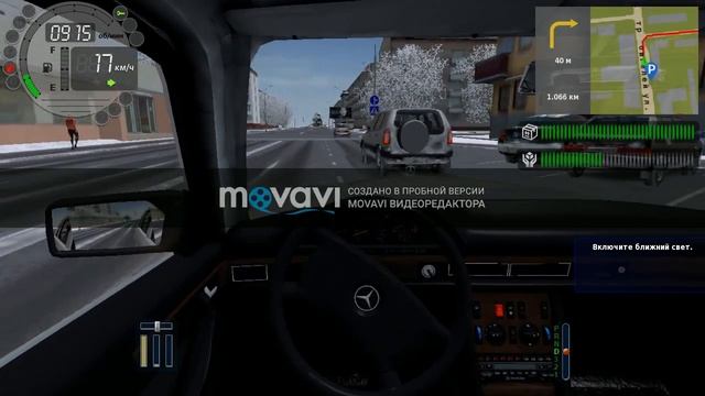 Mercedes Benz | City Car Driving | #1 смотреть онлайн