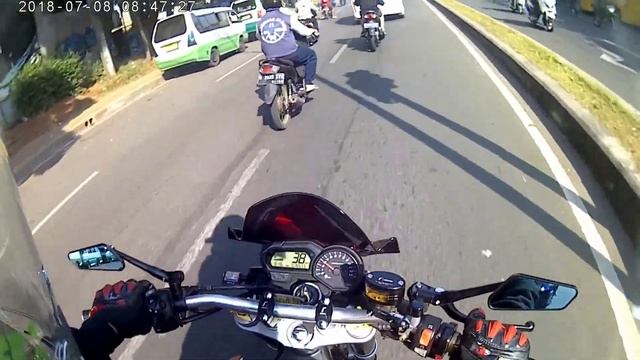 Sunmori Yamaha FZ1 (Motor Paspamres Super Rare), Suzuki GSXR600 dan Kawasaki Z800 Part 2 смотреть онлайн