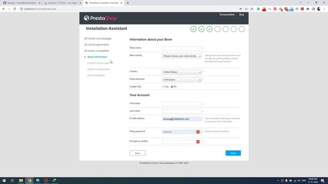 How to install PrestaShop 8 | PrestaShop 8 Tutorials 01 | English Subtitles смотреть онлайн