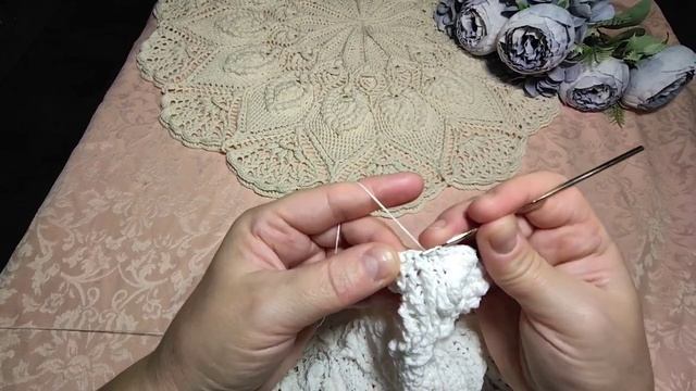 Объёмная салфетка 23-26 ряд смотреть онлайн