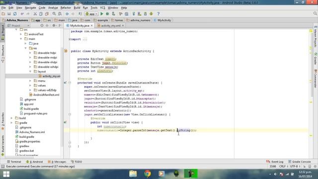 Android Studio Tutorial Español 1.4 | Juego Android Adivina el numero смотреть онлайн