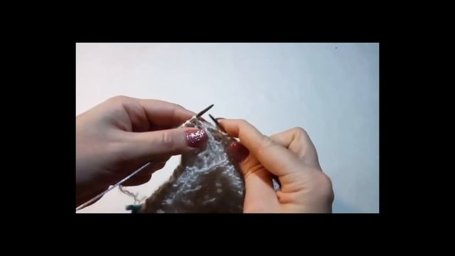 Двойная шапка бини//Шапка бини с ажуром//ПОДРОБНЫЙ МК смотреть онлайн