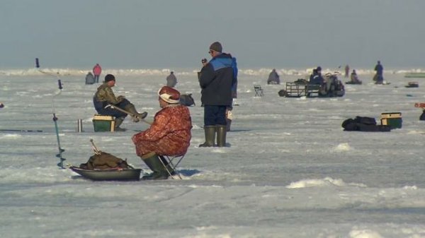 Зимняя рыбалка на судака
