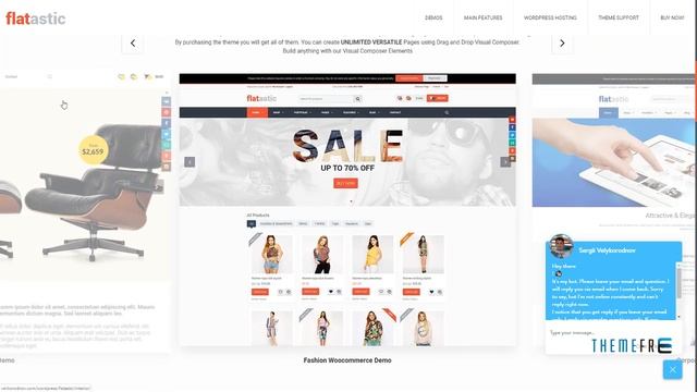 Flatastic - Versatile Multi Vendor WordPress Theme Lemoine Boyce смотреть онлайн