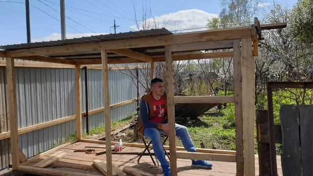 Вольер для собаки дёшево своими руками смотреть онлайн