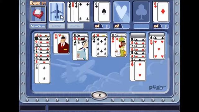 First Class Solitaire | Pogo.com | Retired Games | Gameplay смотреть онлайн