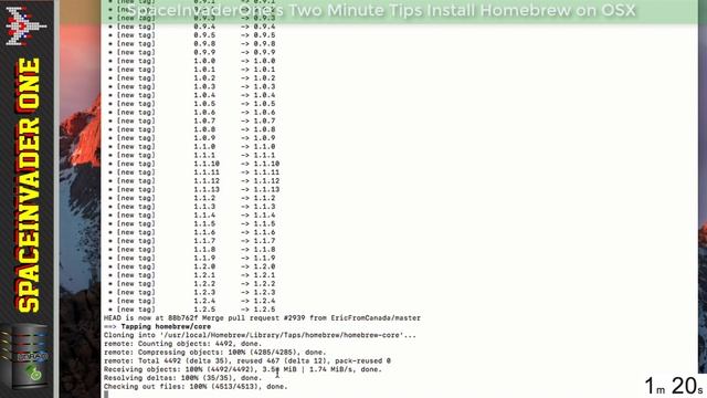 How to install homebrew on OSX - 2 minute tips ep 04 смотреть онлайн