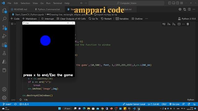 Python application which draws a circle with a mouse смотреть онлайн