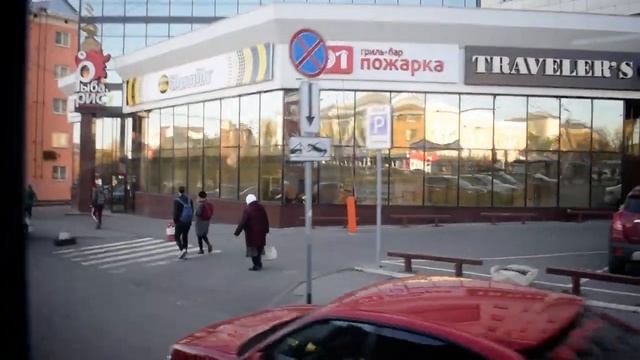 Автобус Scania MaxCi CN113CLL (В 051 СС 22). Покатушки по Барнаулу. смотреть онлайн