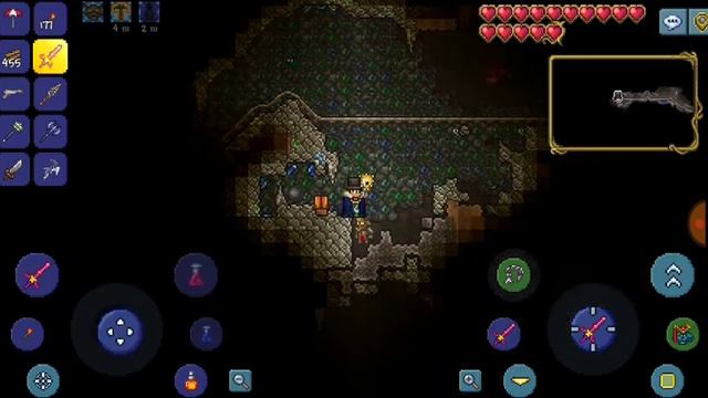 Обновление Террарии и блуждания по шахтам. Добрались в ад? Terraria [10] смотреть онлайн