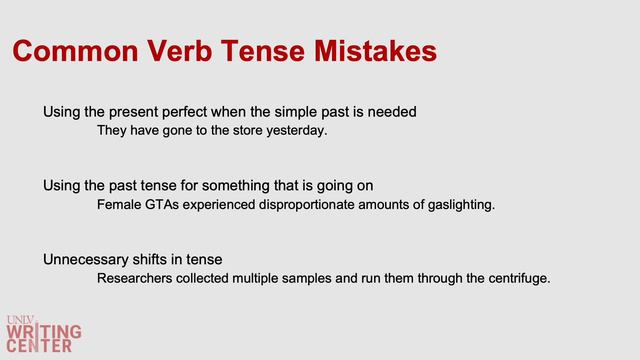 Revising Long Documents and Common Grammar Mistakes смотреть онлайн