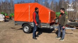 Премьерный обзор Прицепа «Экспедиция» Универсал 111300 Евро