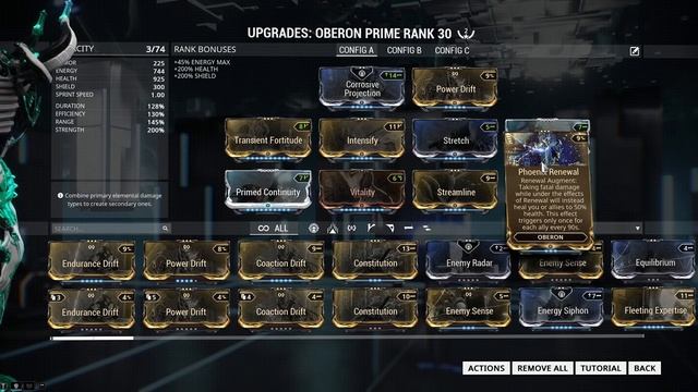 Warframe: Oberon Renewal Build смотреть онлайн