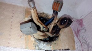 Обзор Электрика  Авария при соединениии алюминиевых проводов через WAGO 222