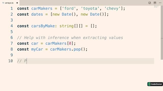263. Why Typed Arrays in TypeScript | #typescript #react #javascript #learning смотреть онлайн