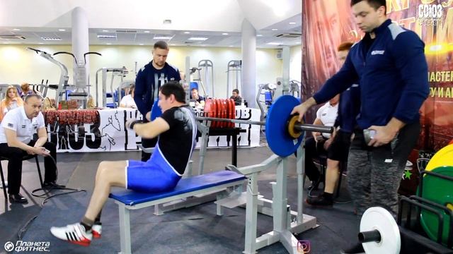 Шестой поток - жим штанги лёжа СФО "Сокровища Золотой Орды-III" 23.11.2019 смотреть онлайн