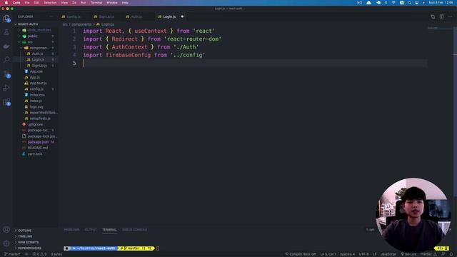 สอน ReactJS การทำ Registration & Authentication ด้วย Firebase ??? смотреть онлайн