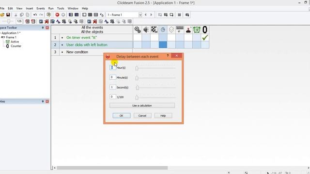 Таймер в ClickTeam Fusion 2.5 смотреть онлайн
