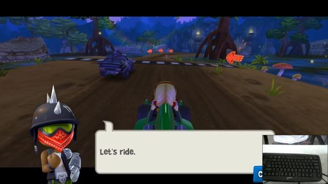 Beach Buggy Racing 2 Gameplay | Roxie Roller vs All boss Battles - All Characters смотреть онлайн