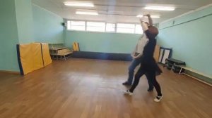 Па д'Эспань по Царману. Схема танца для обучения.