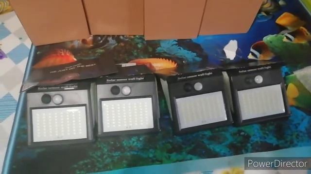 Светодиодный светильник на солнечной батарее, уличный водонепроницаемый фонарь, ИК датчик движения. смотреть онлайн