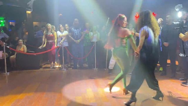 NOELIA & WANDAISHA Halloween Bachata Demo