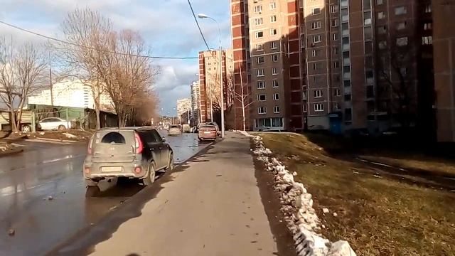 Москва 2126 Курганская улица зима день смотреть онлайн