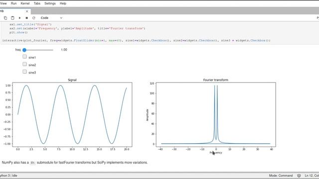 Scipy 2020 - 10.5 - Mathematical Processing with Scipy - Fourier Transform смотреть онлайн