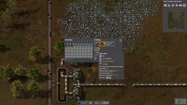 Factorio #5- Steam Engine!!! смотреть онлайн