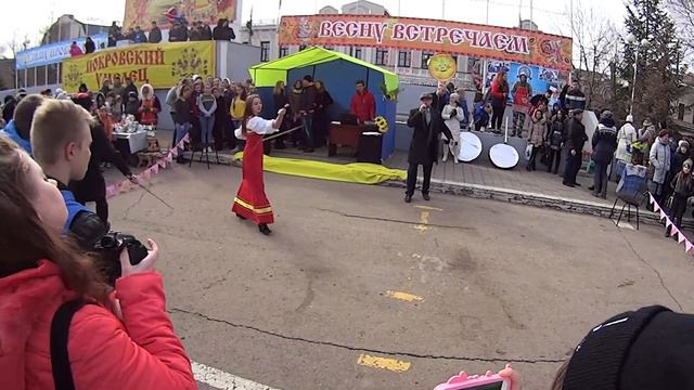 Масленица в Покровске 13.01.2016 года. Скк "Вместе" Севаха 2 смотреть онлайн