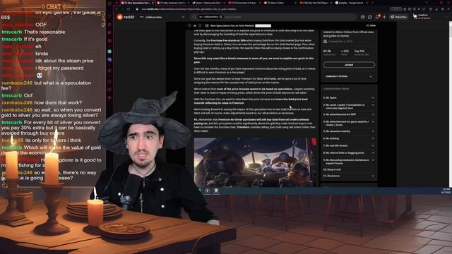 Albion Online's Gold Market is CRASHING DOWN, after the Devs Implemented This... смотреть онлайн