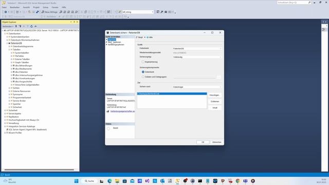 SQL Server Backup Vollständige Sicherung (auch Full Backup genannt) einfach erklärt mit SSMS смотреть онлайн