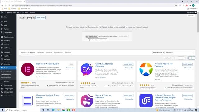 Como instalar o ELEMENTOR PRO na MMHospedagem (Rápido e Fácil) 2022 смотреть онлайн