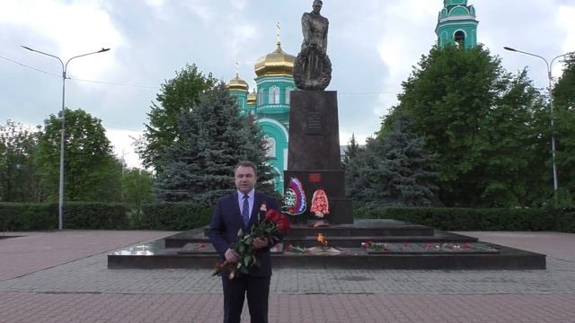 Поздравление главы администрации А.В. Пахомова с 75 годовщиной сВеликой Победой смотреть онлайн