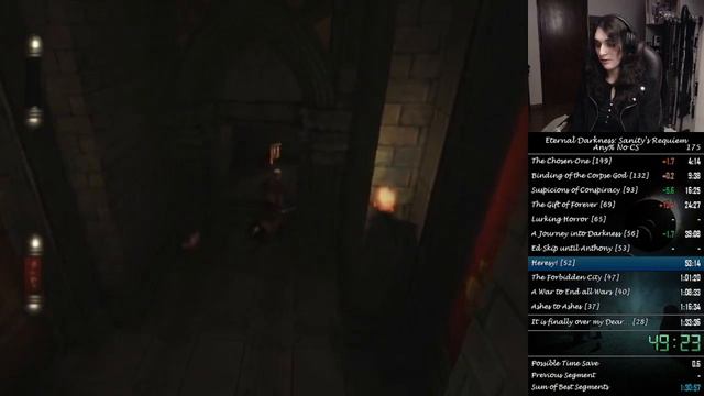 Eternal Darkness: Sanity's Requiem - Any% No CS speedrun in 1:31:49 смотреть онлайн