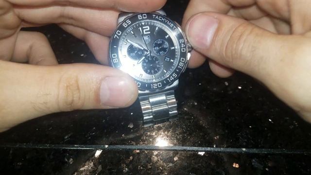 HOW TO ALIGN / RECALIBRATE TAG HEUER WATCH HANDS USING BUTTONS, DO IT YOURSELF! (QUARTZ CHRONOGRAPH смотреть онлайн